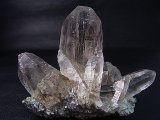 キャビネットサイズ：ガネーシュヒマール・ヒンドゥン産連晶水晶 483.2g