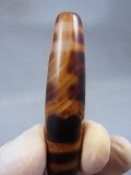 「宝瓶」（ドラゴンライン入り）現代天珠 直径約13.5×57.5mm