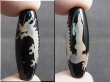 画像1: 「龍上観音」至純（現代）天珠 直径約10×30.5mm