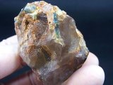 画像: ベトナム・タインホア産アクアマリン付きスモーキー水晶 79.7g