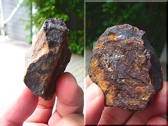 ギベオン隕石 35.2g 42mm ナミビア メテオライト 鉄隕石 - 素材/材料