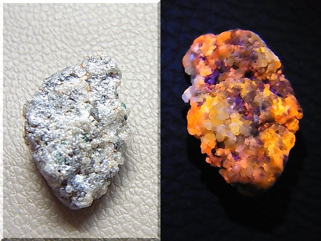 天然ダイヤモンド原石 2.095カラット 蛍光特性（緑） - コレクション