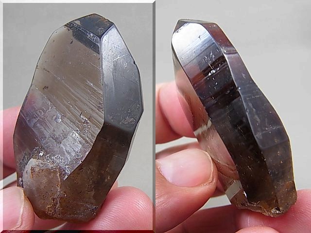 画像: トルコ産「エーゲ海水晶」スモーキークオーツ（板状結晶） 43.9g