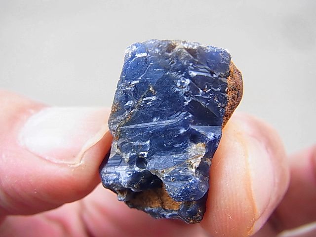 サファイア マダガスカル産 結晶 原石 鉱物標本 - コレクション