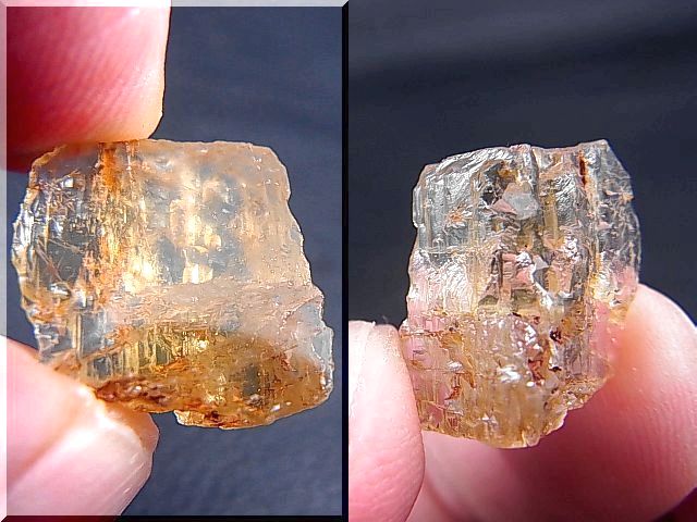 フィンランド産ヘリオドール宝石質原石（1面研磨） 12.3カラット
