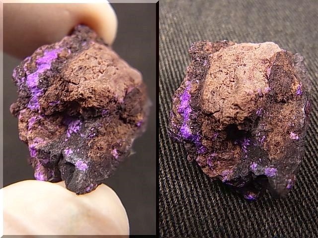 画像: 南アフリカ・チュワニン鉱山産ピンクスギライト原石 7.6g