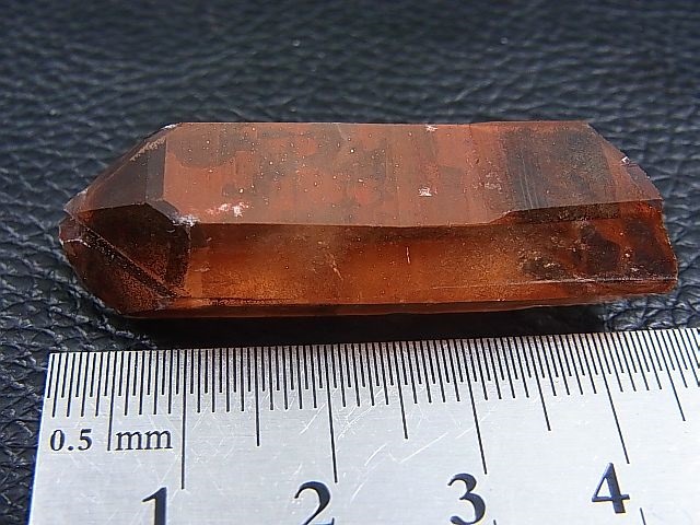 画像: 南ア・オレンジリバー産レッドヘマタイト水晶（タントリックツイン） 13.0g