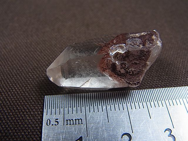 画像: ノルウェー産ヘマタイト＆リチウム/ファントム水晶 6.7g