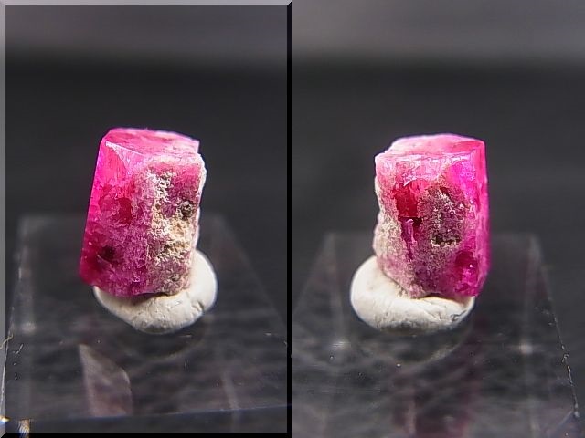 画像: ユタ州ワーワー鉱山産レッドベリル原石（六角柱結晶） 2.1カラット