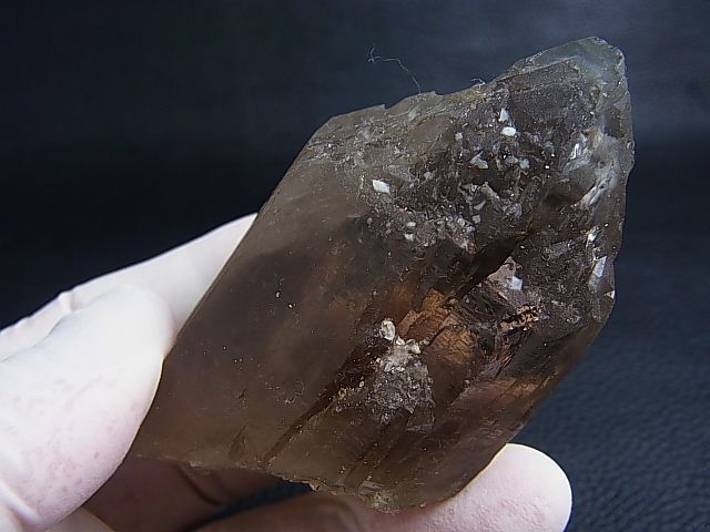 画像: ベトナム・カインホア産スモーキー水晶（カテドラル） 128.5g