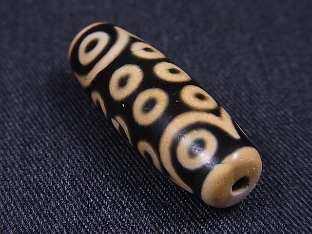 画像: 「十八眼」現代天珠 直径約13.5×38.5mm