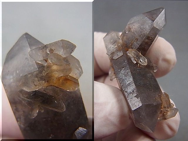 画像: スウェーデン産ＤＴ水晶（ダブル/貫入り） 14.5g